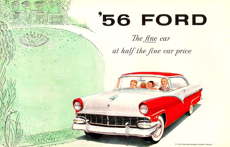 1956 Ford Brochure Page 8